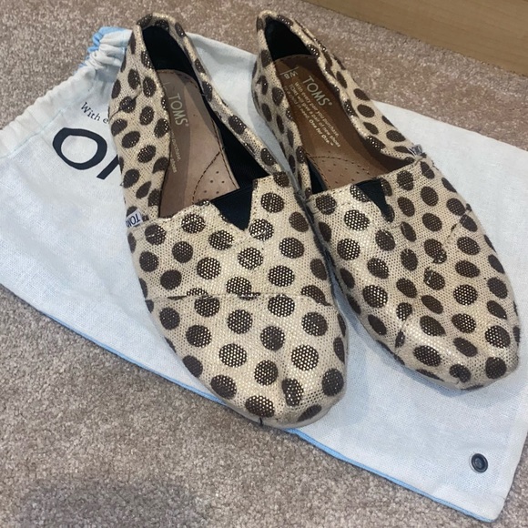 TOMS Women's Polka Dot Slip on 🌵8 - Picture 5 of 5